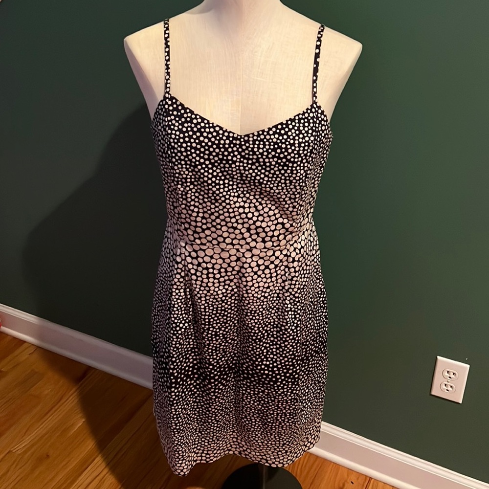Polka dot ombre Loft dress. Size 6